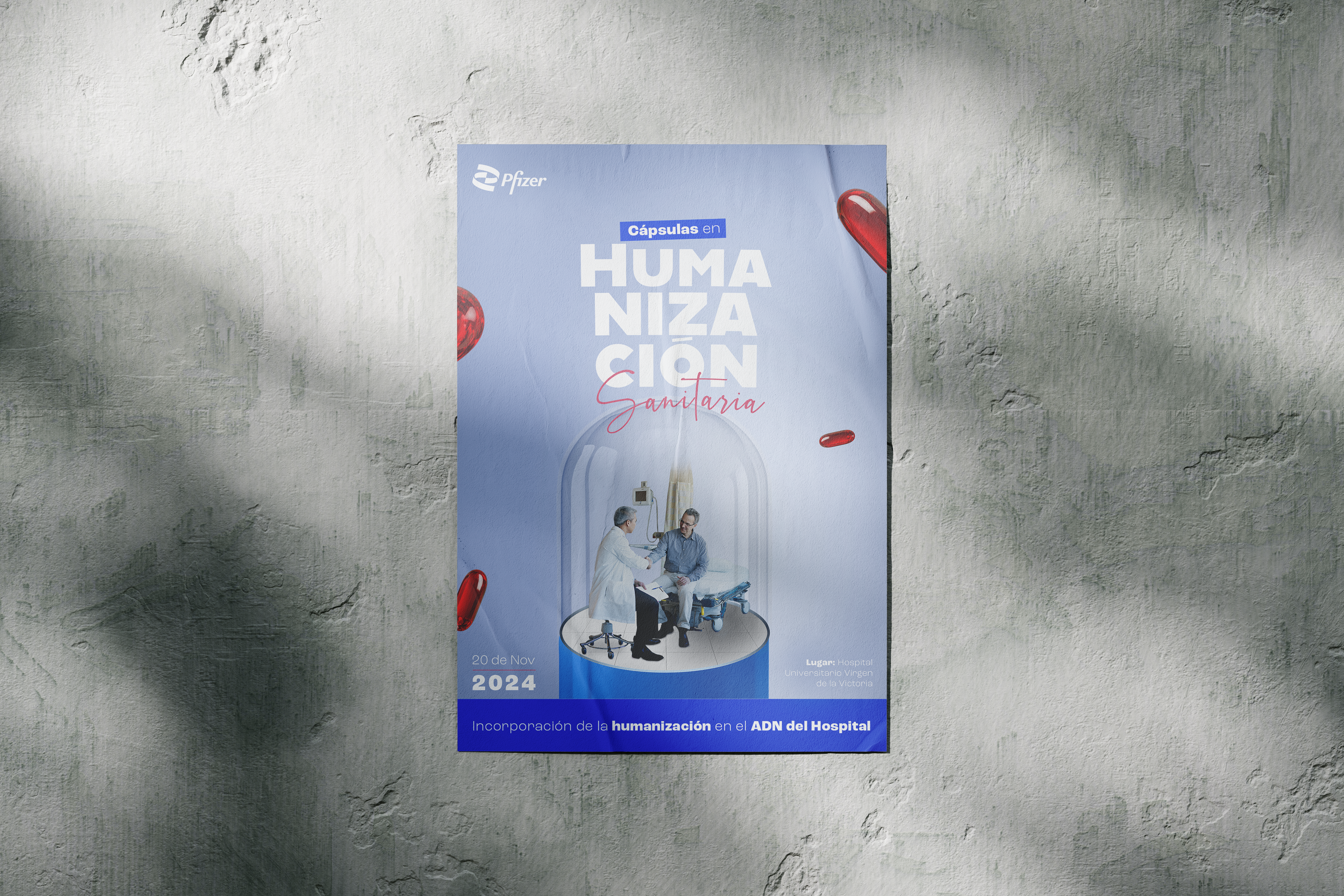 Cápsulas en Humanización Poster